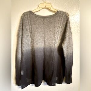 American Eagle Outfitters Gray and Black Crew Neck Sweaters